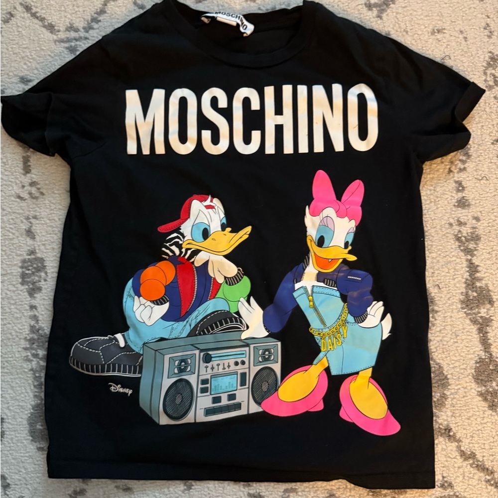 HM & Moschino Disney t shirt xs